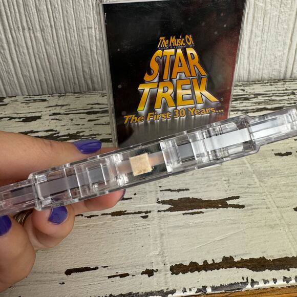 The Music of Star Trek Vintage Cassette Tape The First Thirty Years Soundtrack - Picture 6 of 6